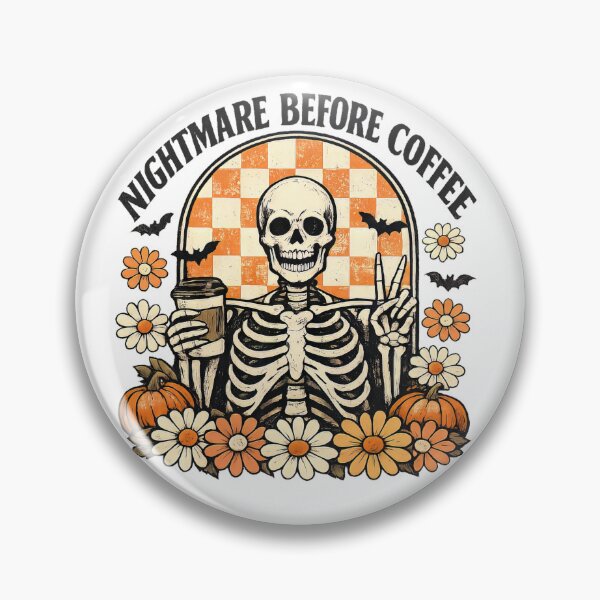 Item preview, Nightmare Before Coffee designed and sold by raw_lines.