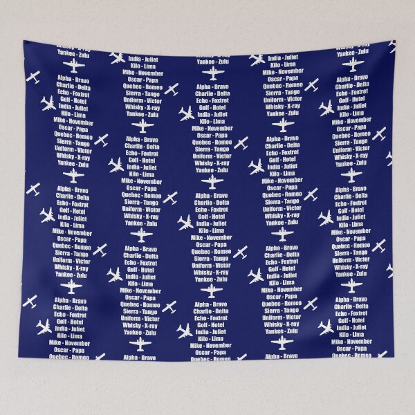 Item preview, Pilot Phonetic Alphabet Military Cadet Airplanes designed and sold by CreativeTwins.