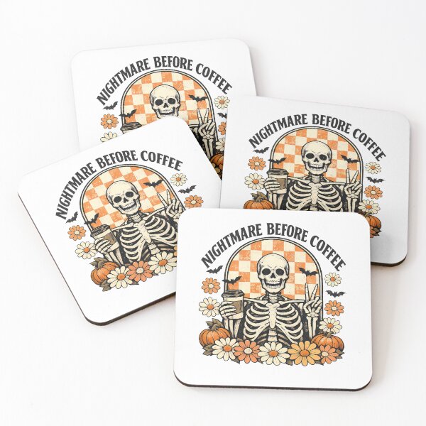 Item preview, Nightmare Before Coffee designed and sold by raw_lines.