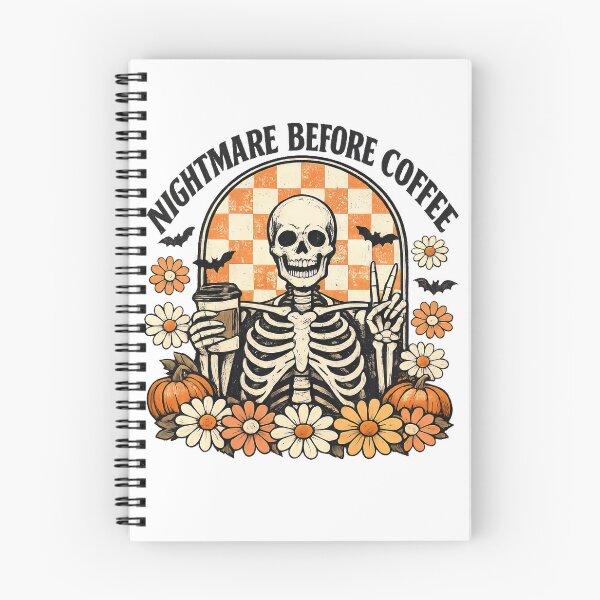 Item preview, Nightmare Before Coffee designed and sold by raw_lines.