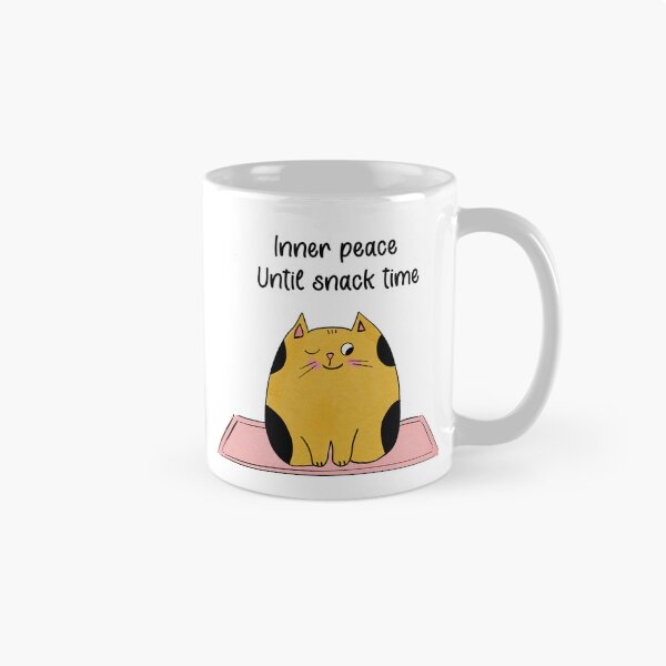 Item preview, Inner peace yoga cat designed and sold by Blissandlove.