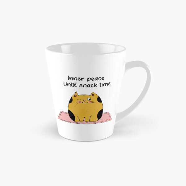 Item preview, Inner peace yoga cat designed and sold by Blissandlove.