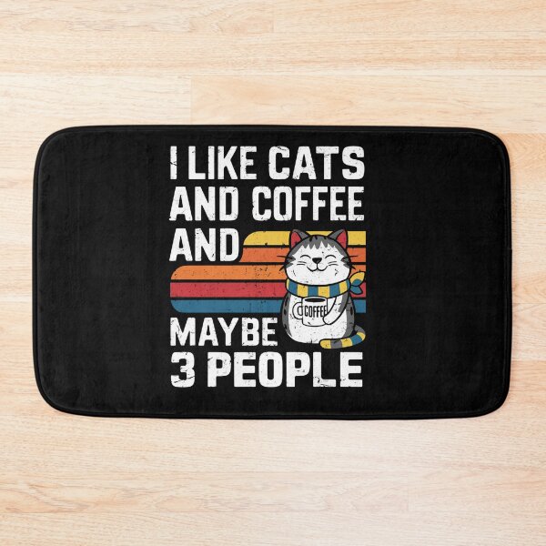 Item preview, I Like Cats Coffee Maybe 3 People designed and sold by SiarheiYur.