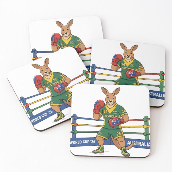 Item preview, Cute Boxing Kangaroo Australia World Cup '26 designed and sold by _ZENTAY_.