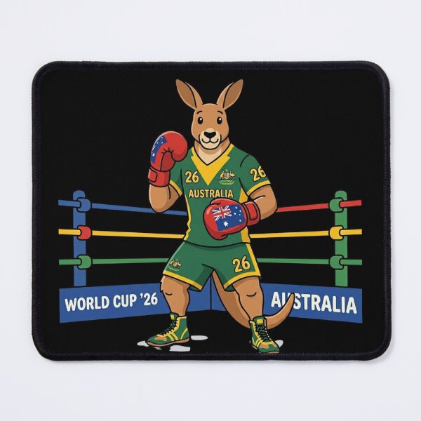 Item preview, Cute Boxing Kangaroo Australia World Cup '26 designed and sold by _ZENTAY_.