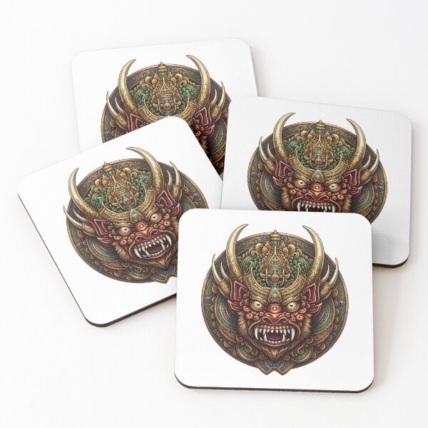 Item preview, Ornate Balinese Folklore Mask designed and sold by Curative Art.