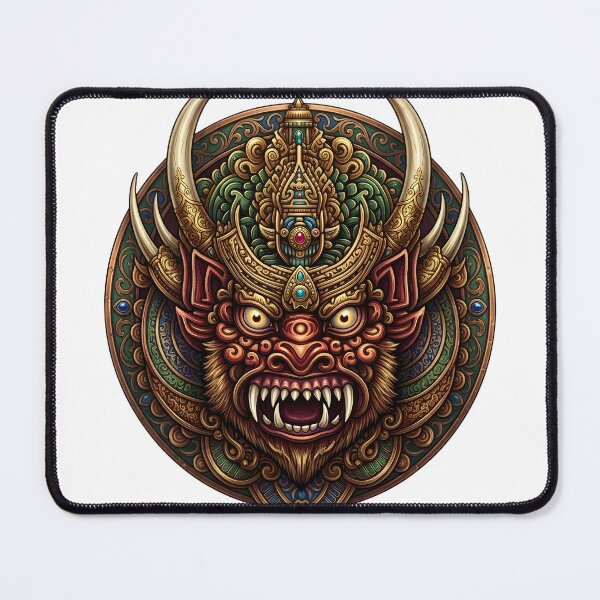 Item preview, Ornate Balinese Folklore Mask designed and sold by Curative Art.