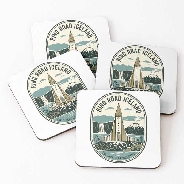Item preview, Ring Road Iceland Vintage Travel Badge designed and sold by k3rstman1.