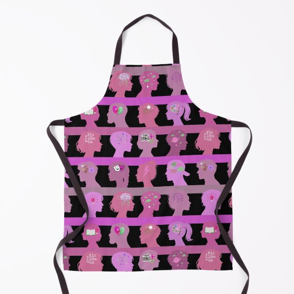 Item preview, Self Expressive world -  black medium orchid pink or fuchsia rose   designed and sold by Fabricatemyart.