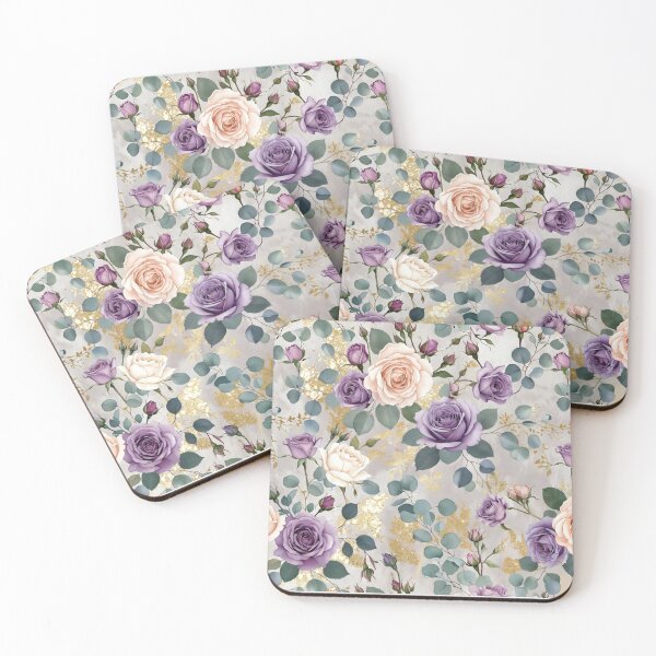 Item preview, Delicate Light Dense Floral Pattern designed and sold by IntelliMindDesigns.