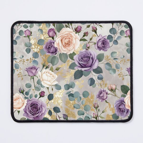 Item preview, Delicate Light Dense Floral Pattern designed and sold by IntelliMindDesigns.