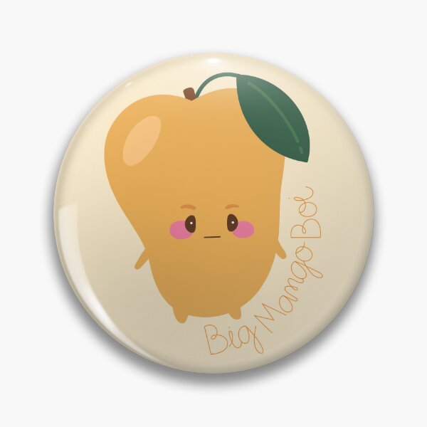 Item preview, Big Mango Boi Cute Kawaii Mango designed and sold by TryingToSparkle.