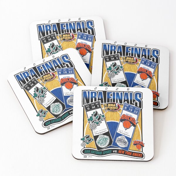Item preview, Official San Antonio Spurs vs New York Knicks Game 1 Matchup Tickets NBA Finals 2026 Vintage designed and sold by PinkiesArts.