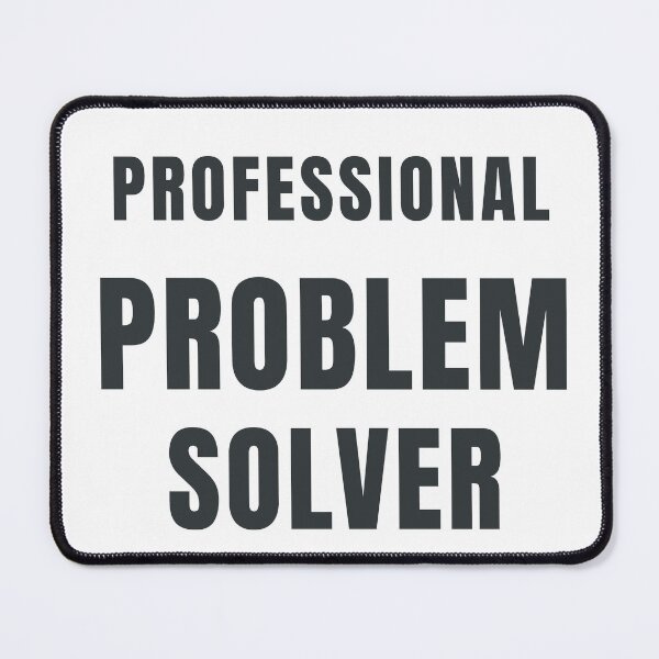 Item preview, Professional Problem Solver Teacher Typography Design designed and sold by HeartAndArtShop.