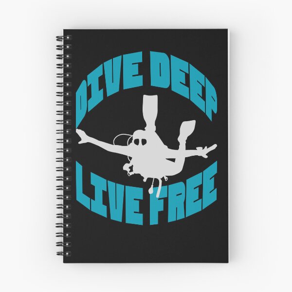 Item preview, Dive deep. Live free designed and sold by gomood.
