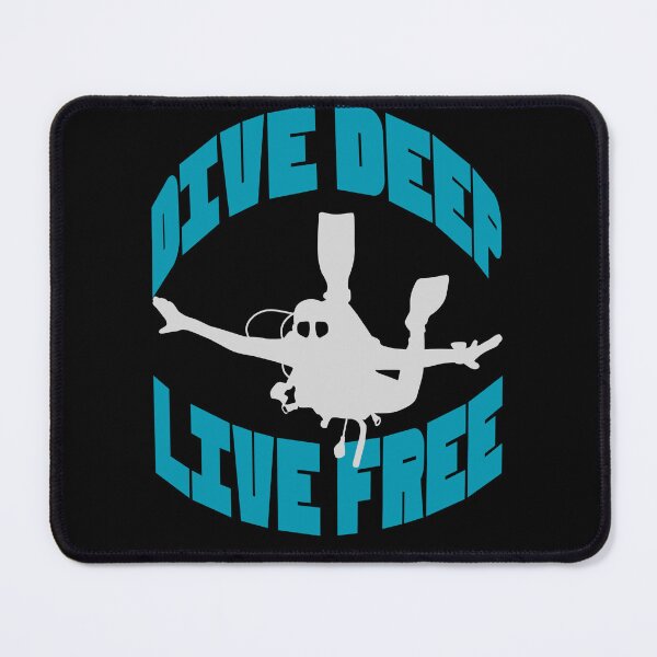 Item preview, Dive deep. Live free designed and sold by gomood.