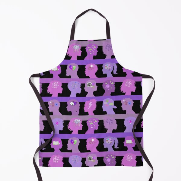 Item preview, Self Expressive world - black magenta and lavender  designed and sold by Fabricatemyart.