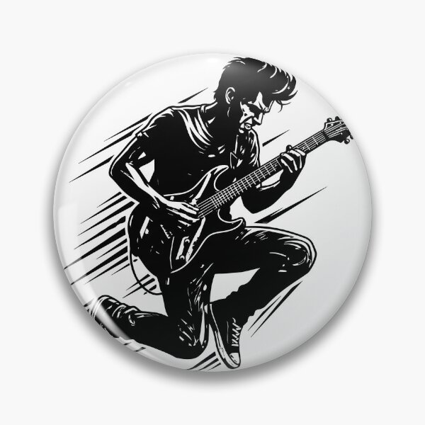 Item preview,  Electric Guitarist Pop Art designed and sold by YasminTaha.