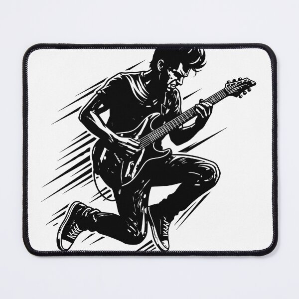 Item preview,  Electric Guitarist Pop Art designed and sold by YasminTaha.