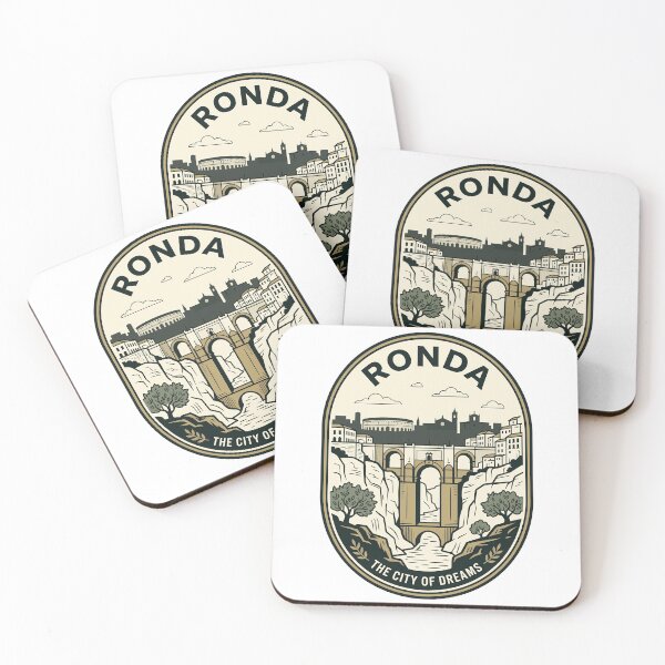Item preview, Vintage Ronda Spain Puente Nuevo Travel Badge designed and sold by k3rstman1.