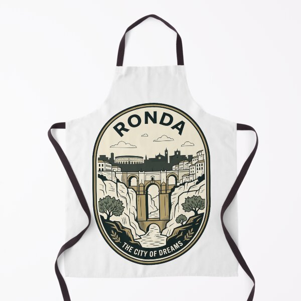 Item preview, Vintage Ronda Spain Puente Nuevo Travel Badge designed and sold by k3rstman1.
