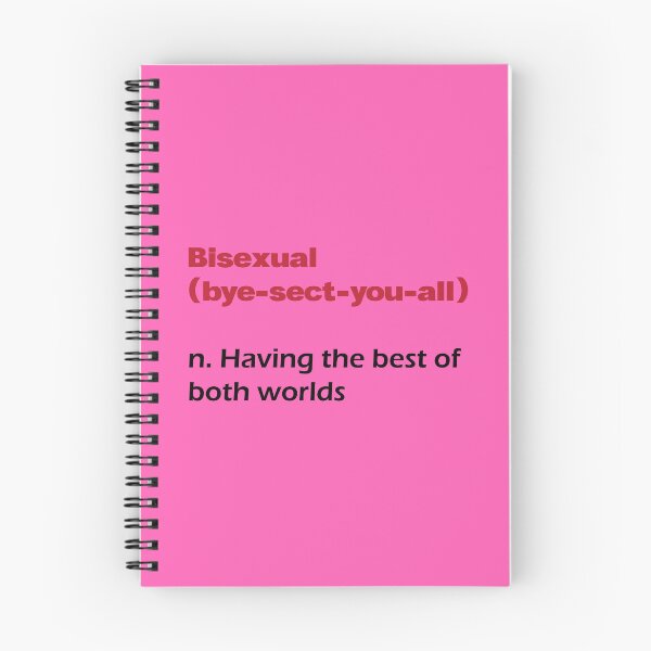 Item preview, Funny Bisexual Dictionary Definition Quote designed and sold by CreativeTwins.
