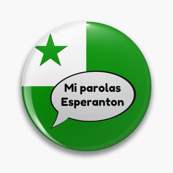 Item preview, Mi parolas Esperanton (I speak Esperanto) designed and sold by LuluTestudo1.