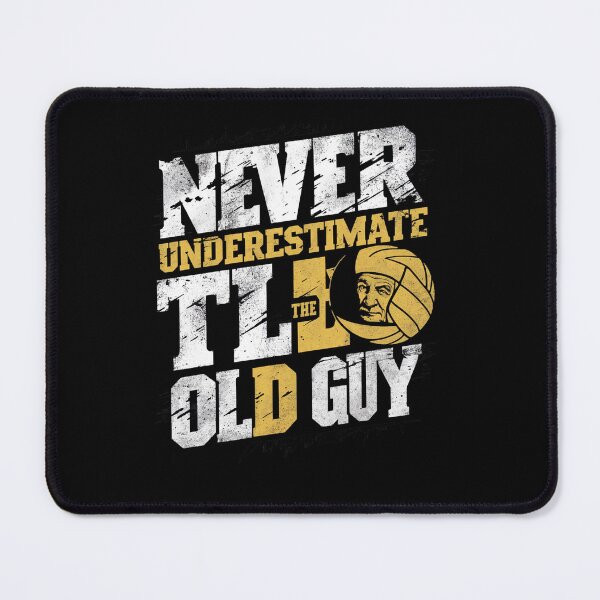 Item preview, Old Guy Retro Warning designed and sold by SiarheiYur.