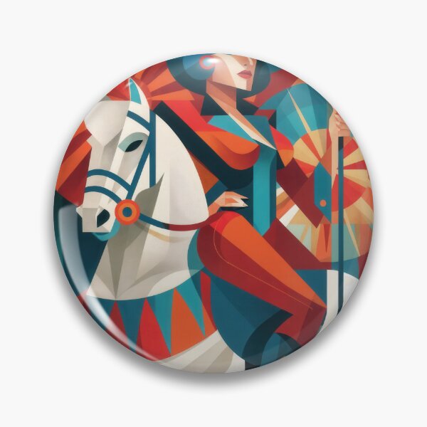 Item preview, Wall Art - Postcard - Circus Écuyère Radiance designed and sold by ForeverPrintsOK.