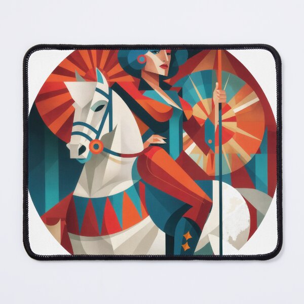 Item preview, Wall Art - Postcard - Circus Écuyère Radiance designed and sold by ForeverPrintsOK.