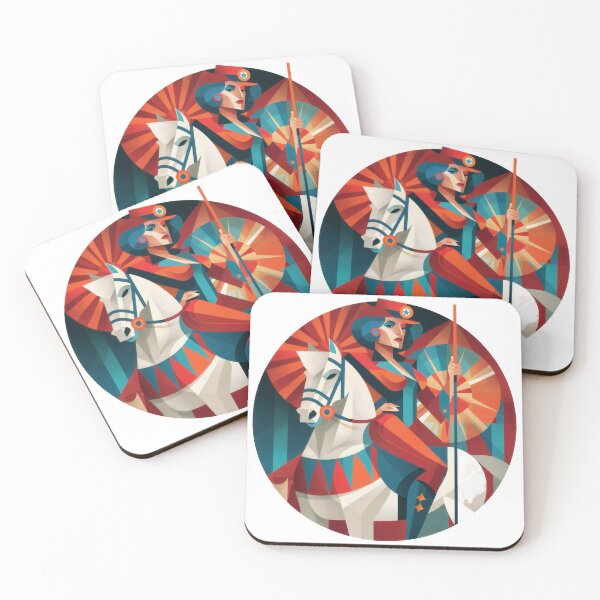 Item preview, Wall Art - Postcard - Circus Écuyère Radiance designed and sold by ForeverPrintsOK.