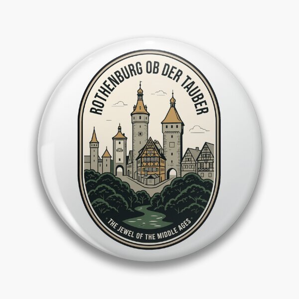 Item preview, Vintage Rothenburg ob der Tauber Medieval Germany designed and sold by k3rstman1.