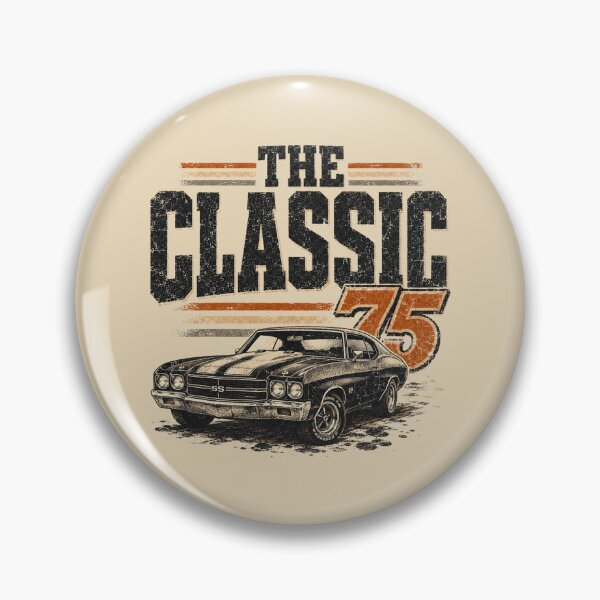 Item preview, The Classic 75 Vintage Muscle Car Garage Tee designed and sold by POD DYNASTY.