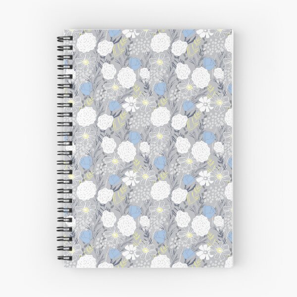 Item preview, Blue Cottage Garden Floral Pattern Large Botanical Flower Design designed and sold by Butterfly & Daisy Design Studio.