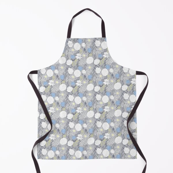 Item preview, Blue Cottage Garden Floral Pattern Large Botanical Flower Design designed and sold by Butterfly & Daisy Design Studio.