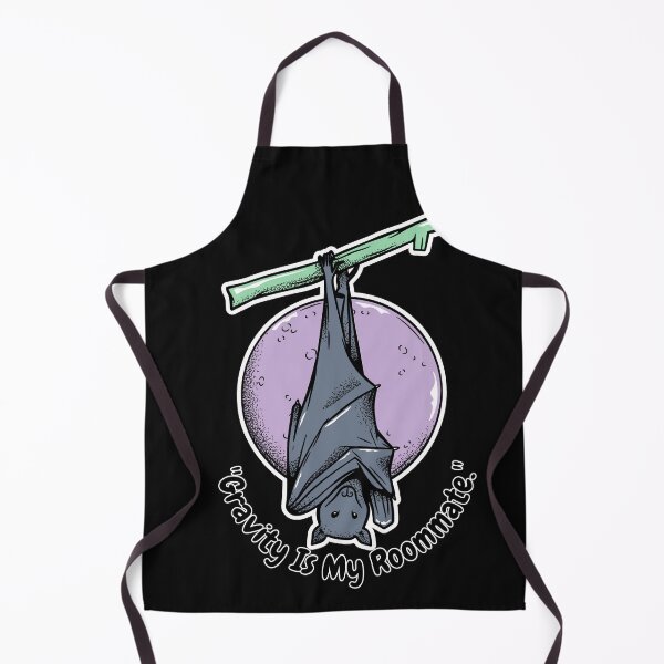 Item preview, Cute Bat Gravity Is My Roommate Funny Pun designed and sold by SoftAuraStudi0.