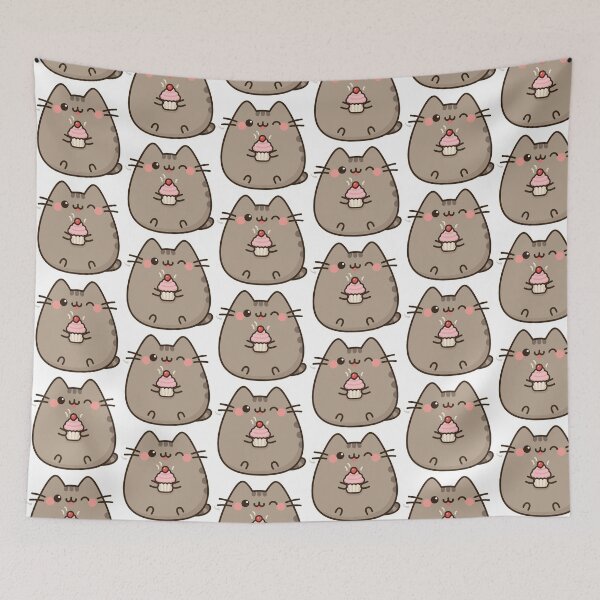 Item preview, pusheen cupcake designed and sold by daenarys123.
