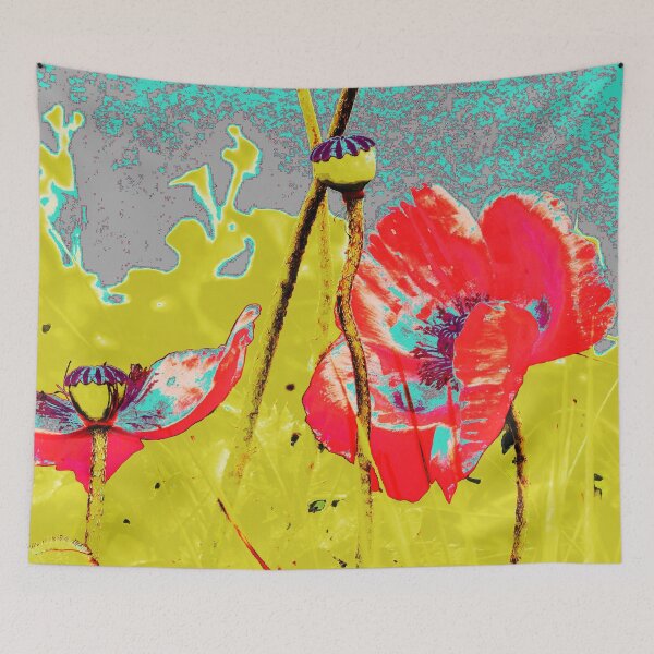 Item preview, Red Poppy - Cheerful Wall Art designed and sold by lyartgallery.