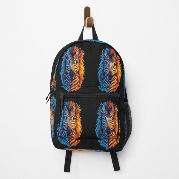 Item preview, Fire Ice Zebra Art designed and sold by OnePercent992.