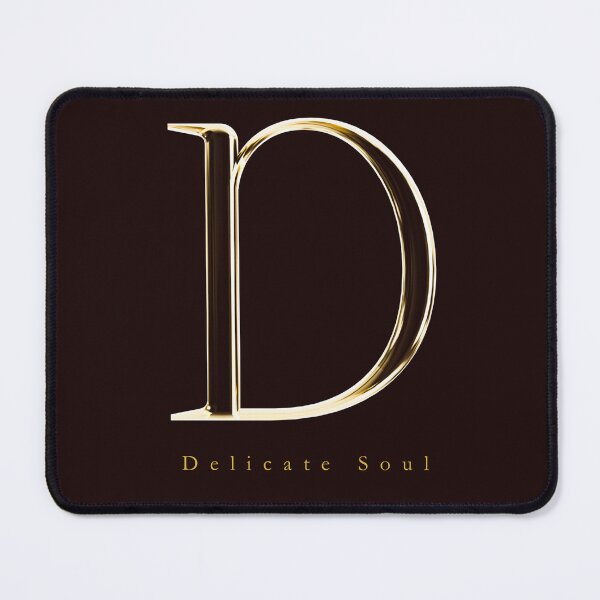 Item preview, Elegant Letter D Monogram / Moonlit Mystery designed and sold by designsvetlana1.