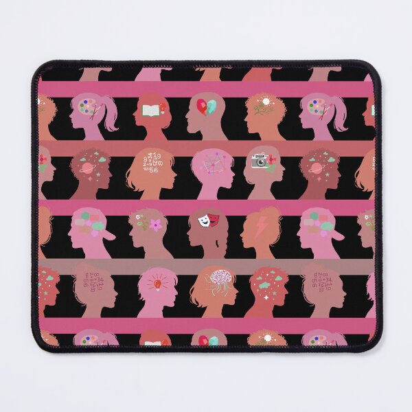 Item preview, Self Expressive world - Black earthy pink-orange shade  designed and sold by Fabricatemyart.