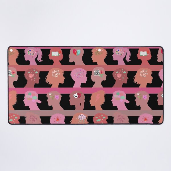 Item preview, Self Expressive world - Black earthy pink-orange shade  designed and sold by Fabricatemyart.