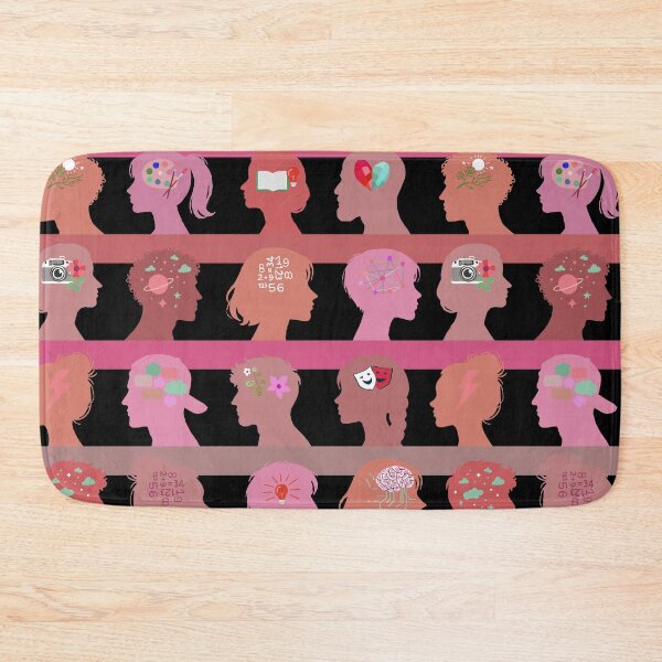 Item preview, Self Expressive world - Black earthy pink-orange shade  designed and sold by Fabricatemyart.