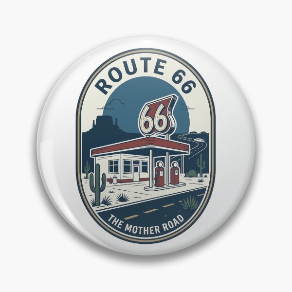 Item preview, Vintage Route 66 Mother Road Gas Station designed and sold by k3rstman1.