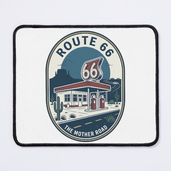 Item preview, Vintage Route 66 Mother Road Gas Station designed and sold by k3rstman1.