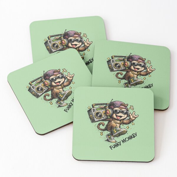 Item preview, Funky Monkey designed and sold by Hello Bee Bee.