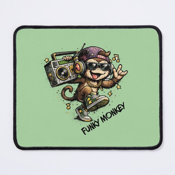 Item preview, Funky Monkey designed and sold by Hello Bee Bee.
