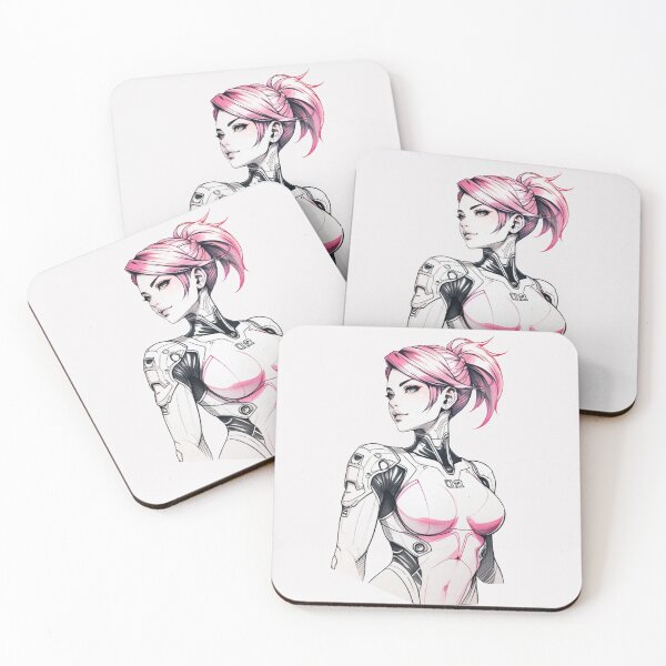 Item preview, Cyborg Girl designed and sold by ArtCraftLab.