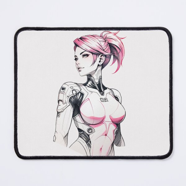 Item preview, Cyborg Girl designed and sold by ArtCraftLab.