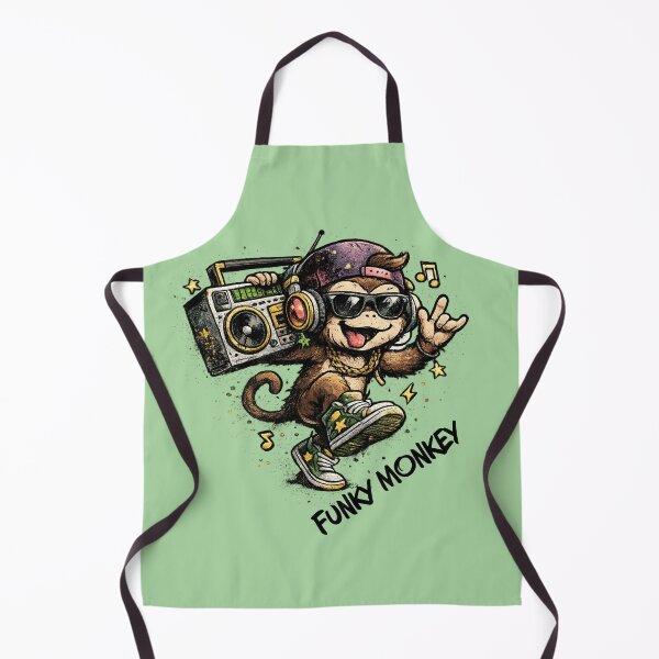 Item preview, Funky Monkey designed and sold by Hello Bee Bee.